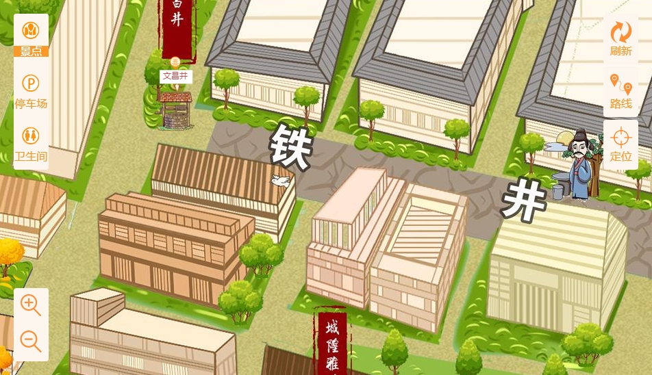 沙湖原种场智慧景区：手绘地图与语音导览的完美融合